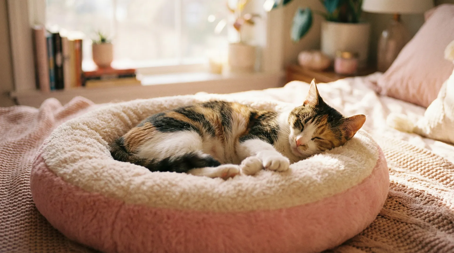 三花猫安静入睡 - 隐藏身份